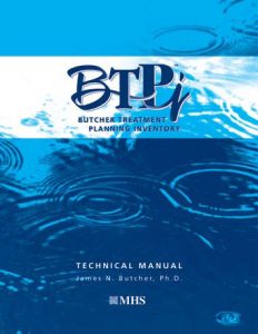 Butcher Treatment Planning Inventory (BTPI™)